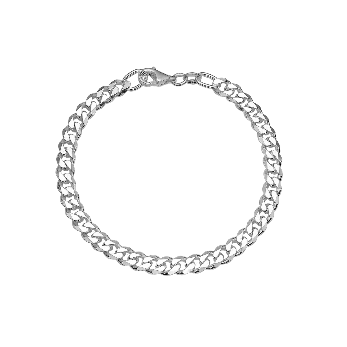Aagaard Armbånd Panzer Sterling Sølv Bredde 4,5 mm Længde 17 cm
