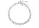 Aagaard - Sterling sølv armbånd "Flad lænke" - Model: 1601-S-S39