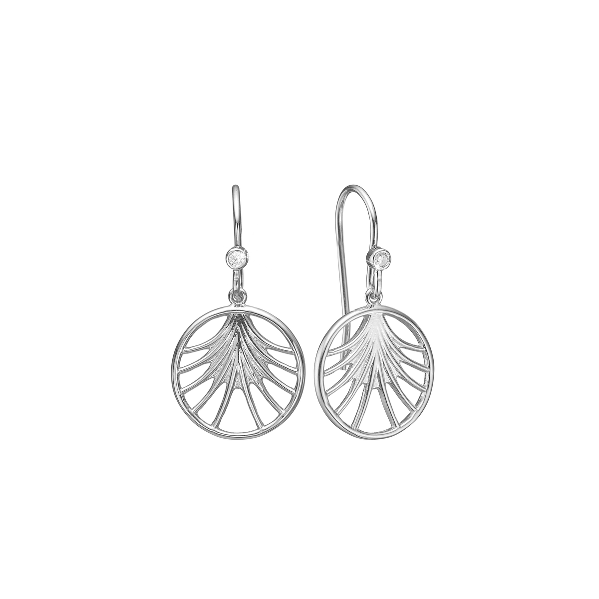 Aagaard Ørehænger Cubic Zirkonia Sterling Sølv