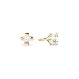 Mary ørestikker 8 kt guld med 2x0,10 ct labgrown diamant W/VS - Model: 08947710