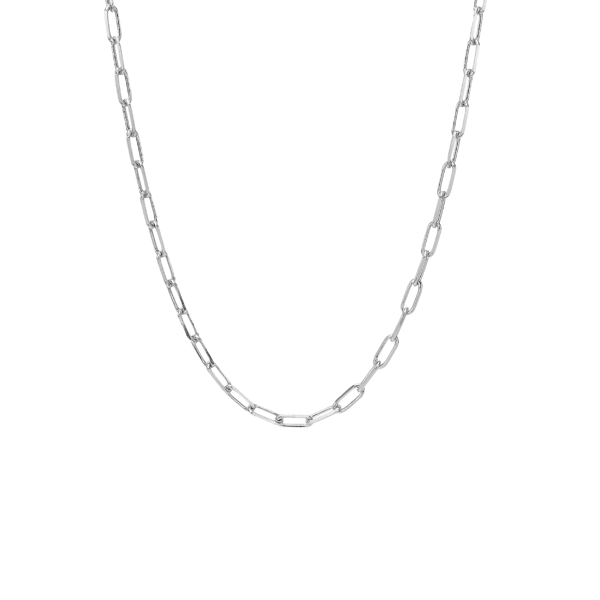 Aagaard Halskæde 10 mm Led Sterling Sølv 45 cm