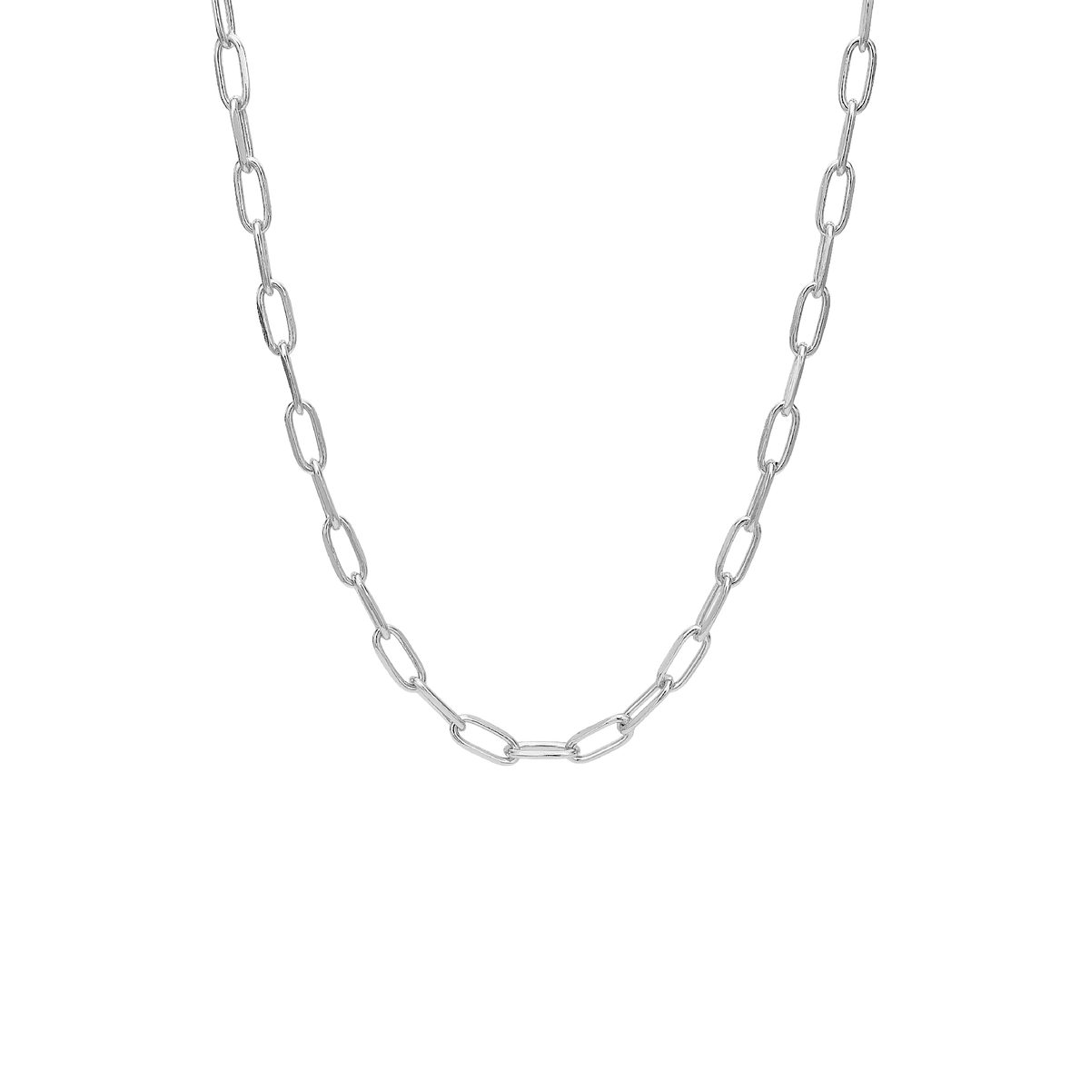 Aagaard Halskæde 12 mm Led Sterling Sølv 45 cm