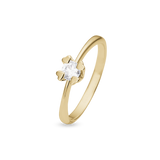 Mary ring 14 kt guld med 0,40 ct labgrown diamant W/VS - Model: 14647740