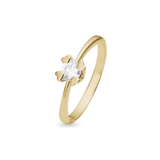 Mary ring 14 kt guld med 0,50 ct labgrown diamant W/VS - Model: 14647750