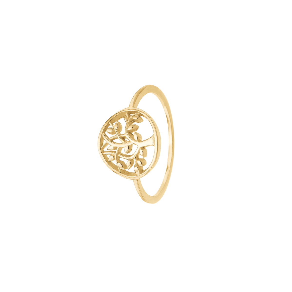 Aagaard Ring Livets Træ 8 Karat Guld