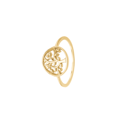 Aagaard Ring Livets Træ 8 Karat Guld