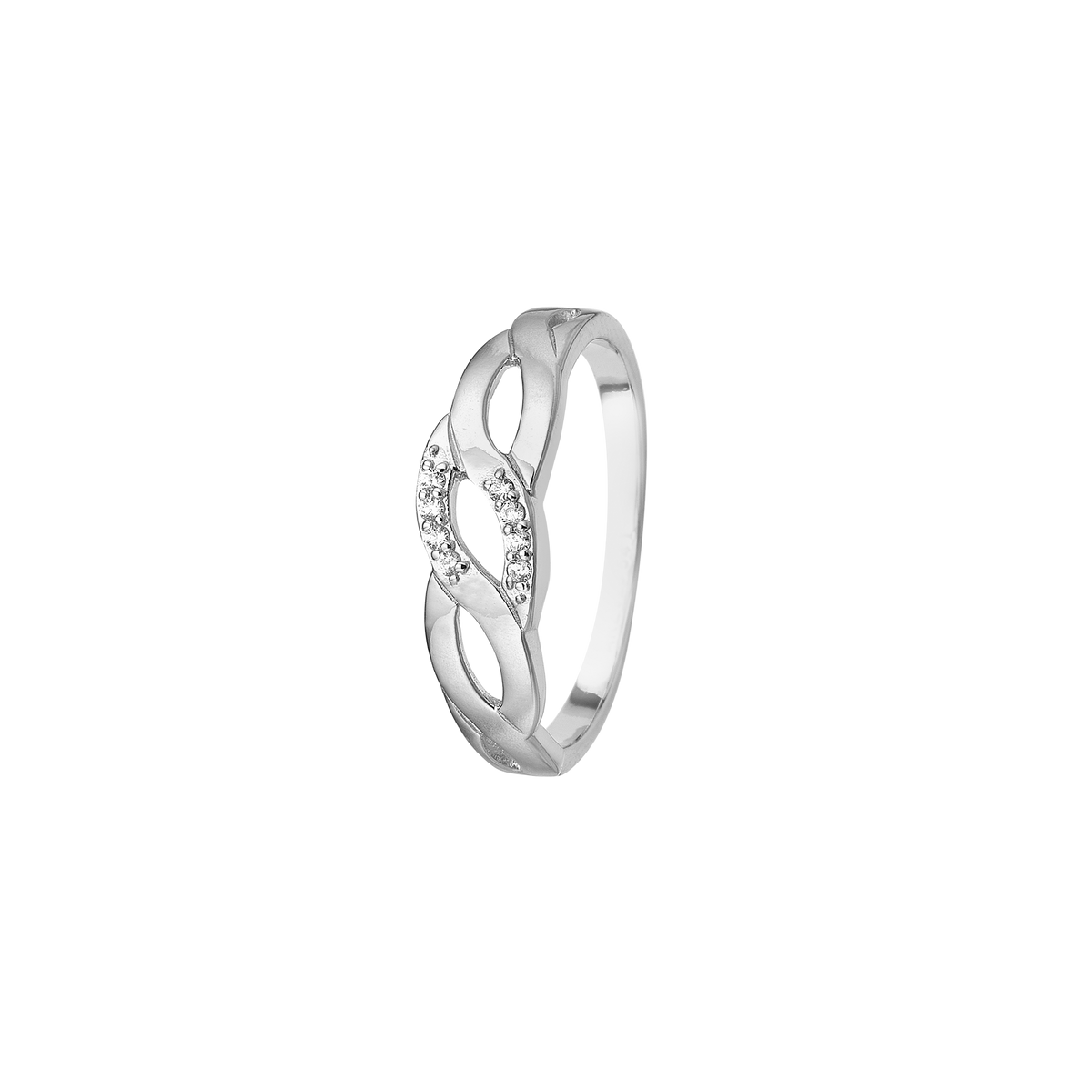 Aagaard Ring Uendelighed Cubic Zirkonia Sterling Sølv