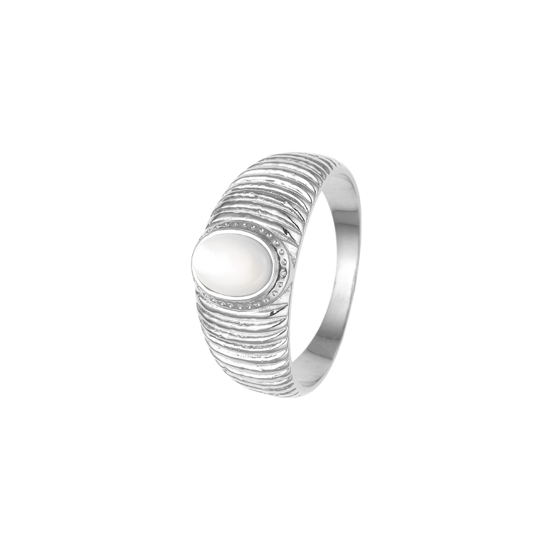 Aagaard - Ring i sølv "Perlemor" - Model: 1800-S-S26