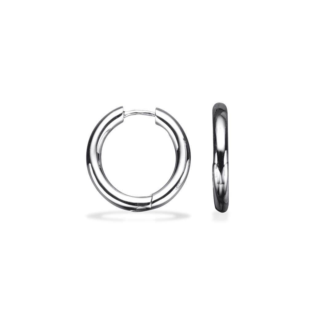 Scrouples - Rho. sølv creol 2,5 x 17 mm - Model nr.: 188252