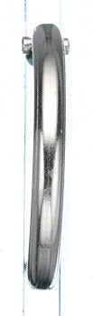 Scrouples - Creoler, sølv 1,2 x 11 mm. - Model: 190002