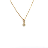 14 kt. diamant vedhæng m. 0,06ct w/si - Model: 20-22145