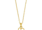 NOA Kids Jewellery - Børnehalskæde med hjerteformet vedhæng, forgyldt sølv - Model:  20340195900