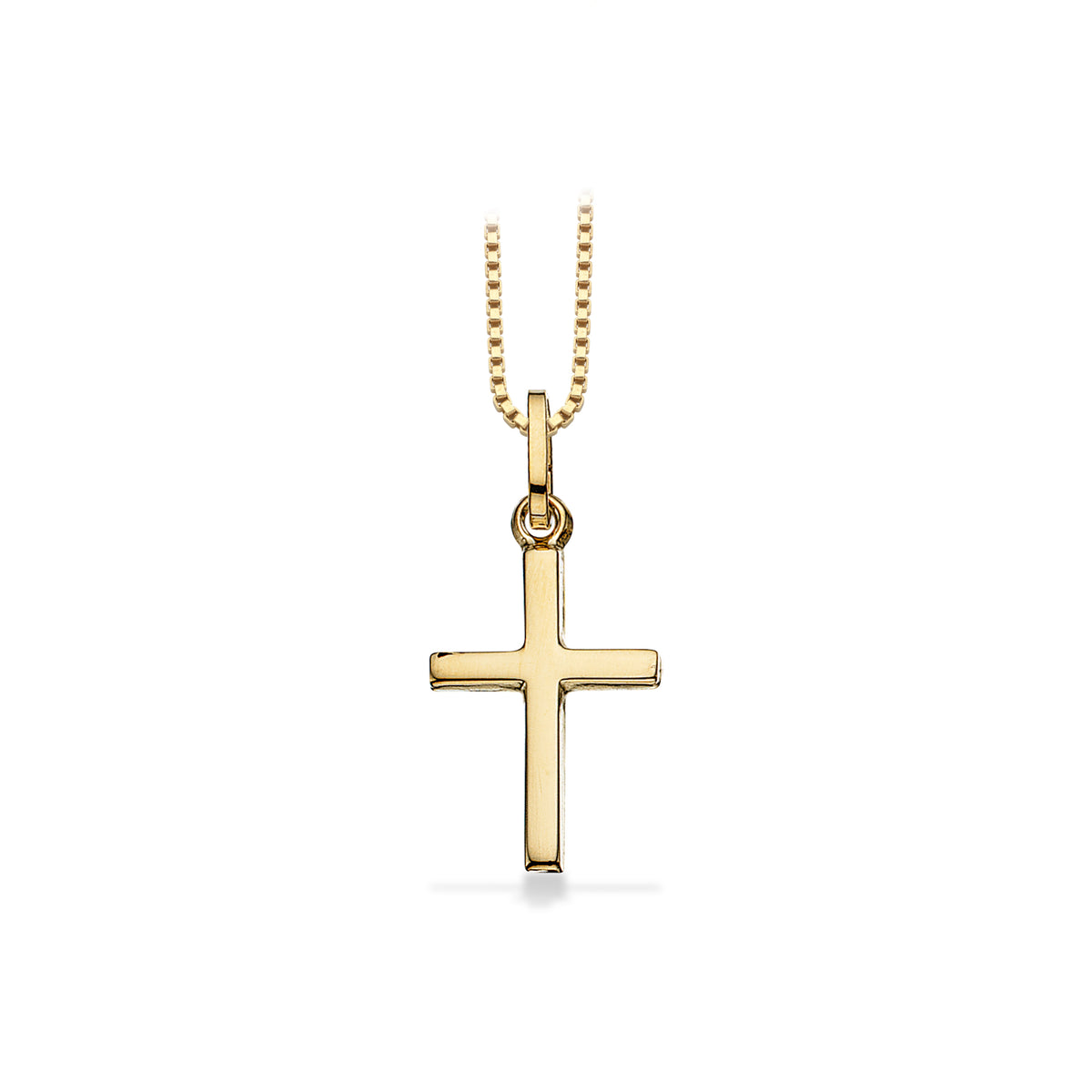 Scrouples - Guld Kors 8 kt. vedhæng, 15 x 10 mm - Modelnr: 208693