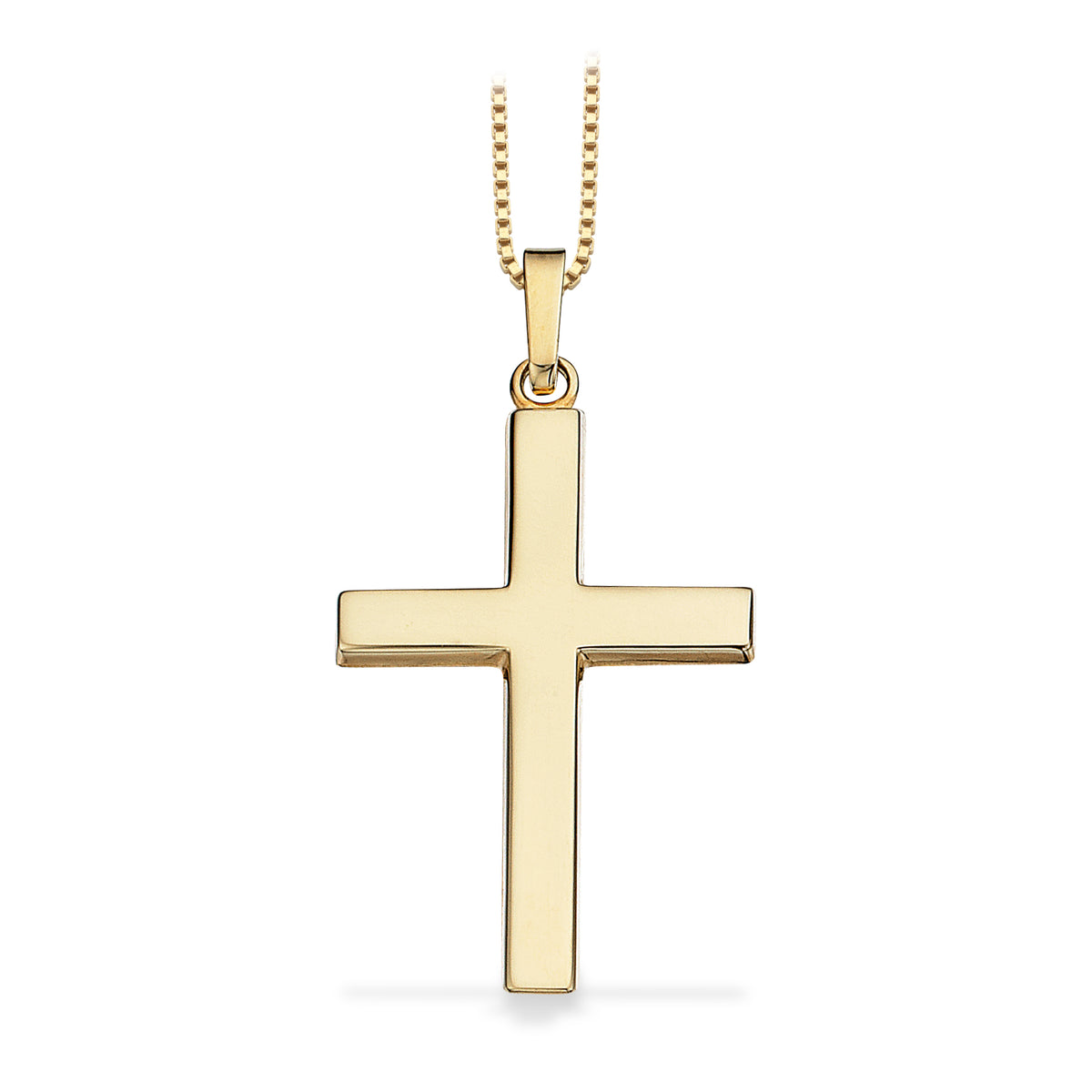 Scrouples - Guld Kors 8 kt. vedhæng, 29 x 15 mm - Modelnr: 208733