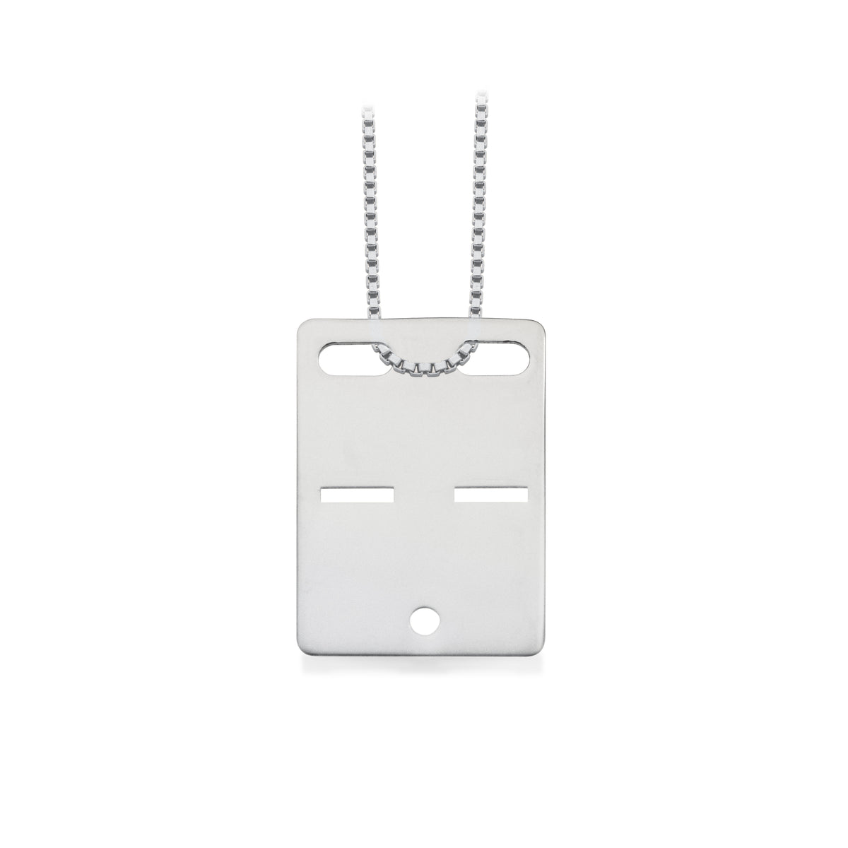 Scrouples - Id-Mrk. Mini 20 X 14 mm, sølv - Modelnr: 21042
