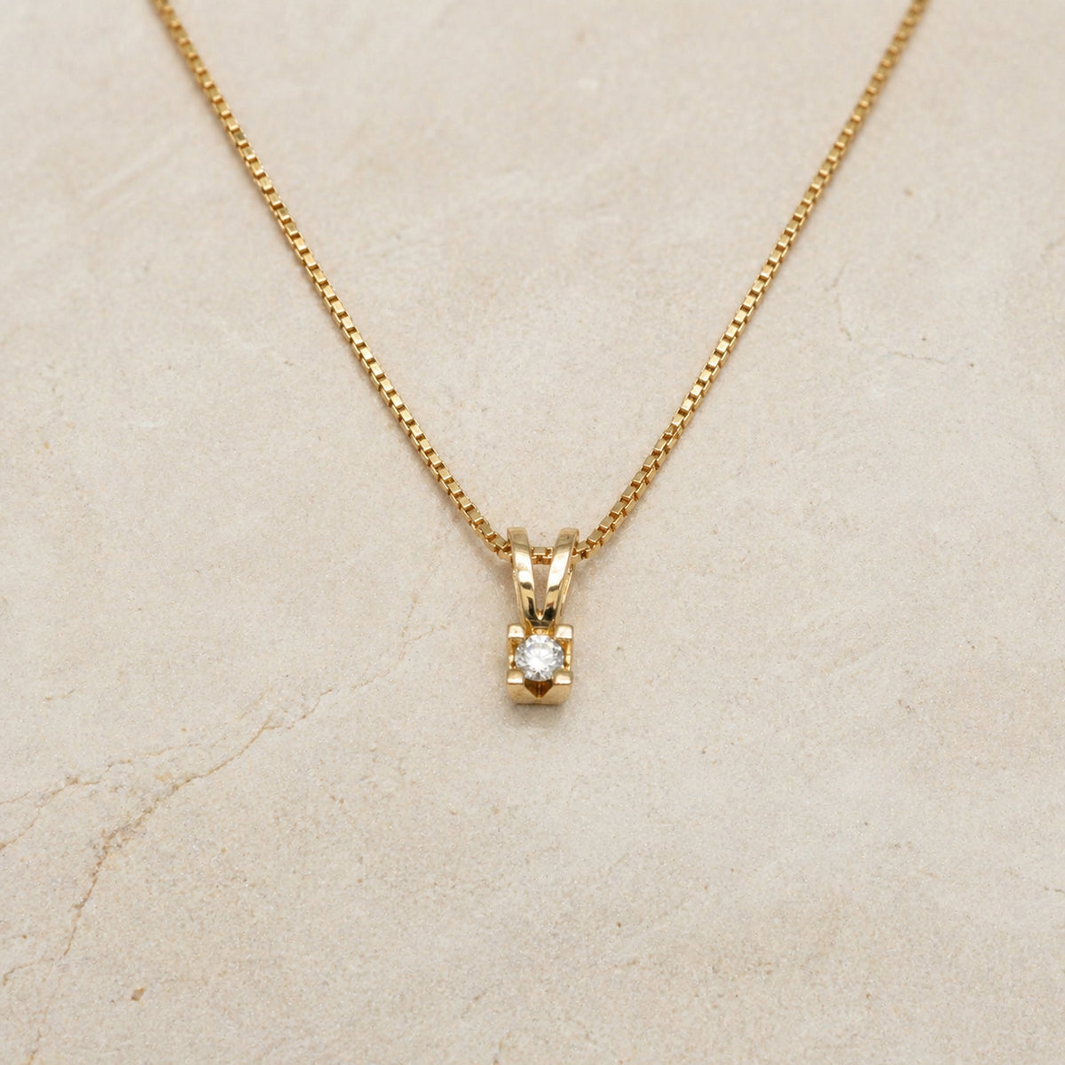 Scrouples - Kleopatra vedhæng, 0,05ct H-W/SI 14 kt. rødguld - Model: 2135,05