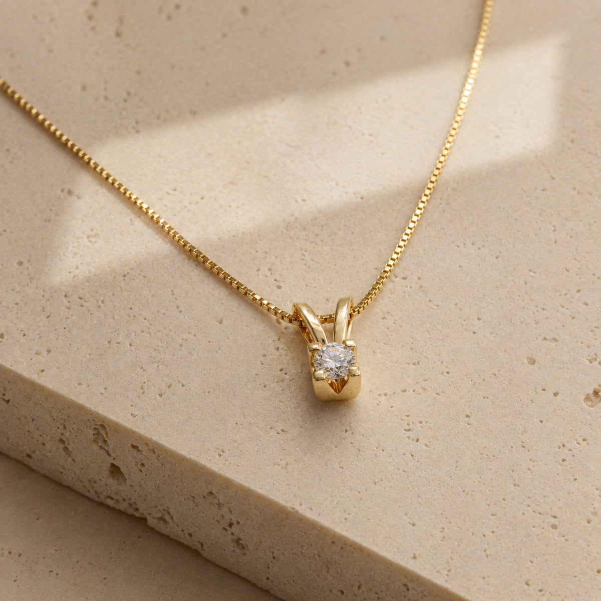 Scrouples - Kleopatra vedhæng, 0,20ct H-W/SI 14 kt. rødguld - Model: 2135,20