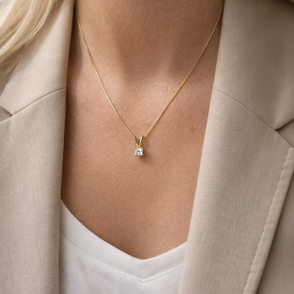 Scrouples - Kleopatra vedhæng, 0,35ct H-W/SI 14 kt. rødguld - Model: 2135,35