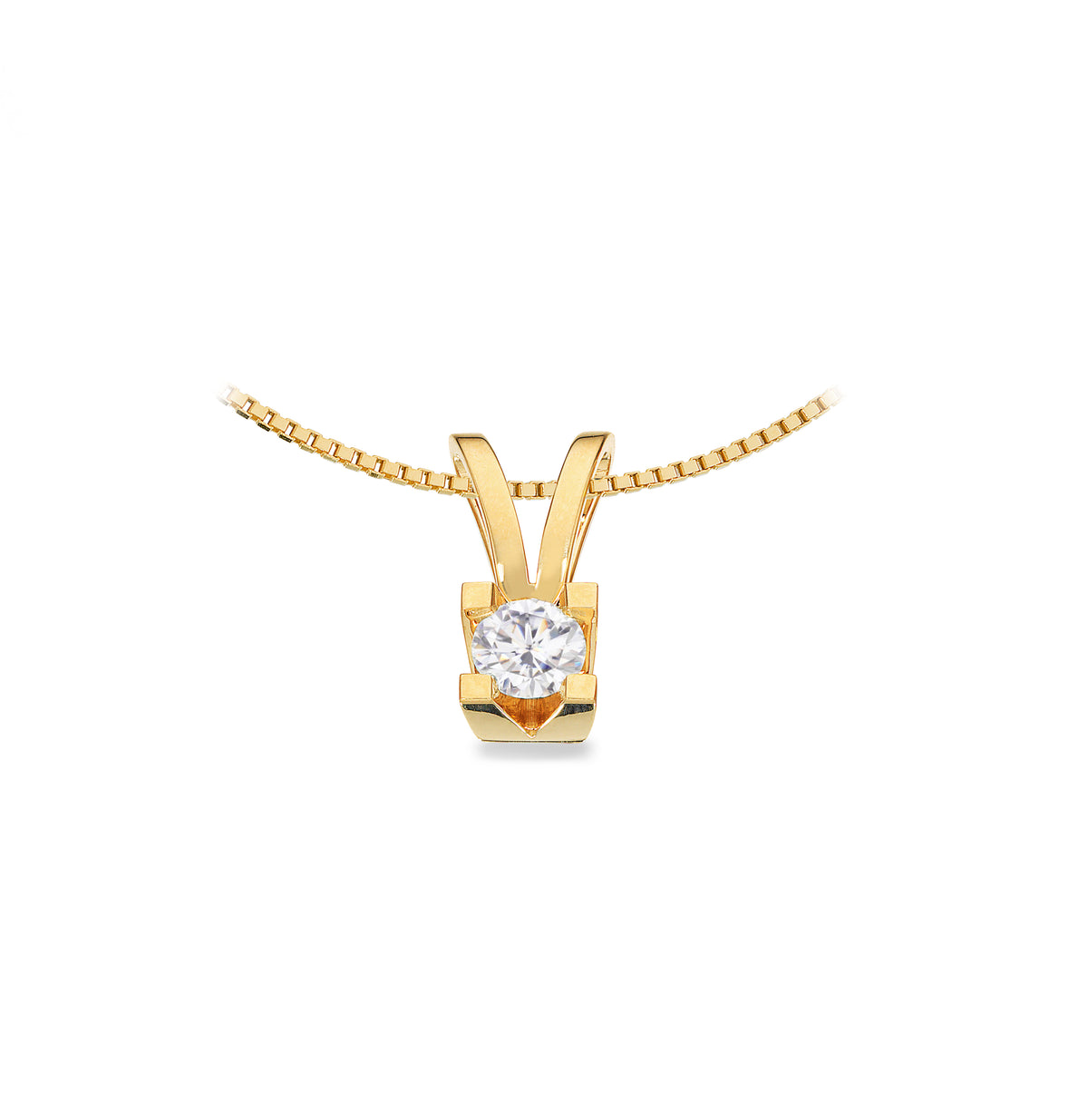 Scrouples - Kleopatra vedhæng, 0,40ct H-W/SI 14 kt. rødguld - Model: 2135,40