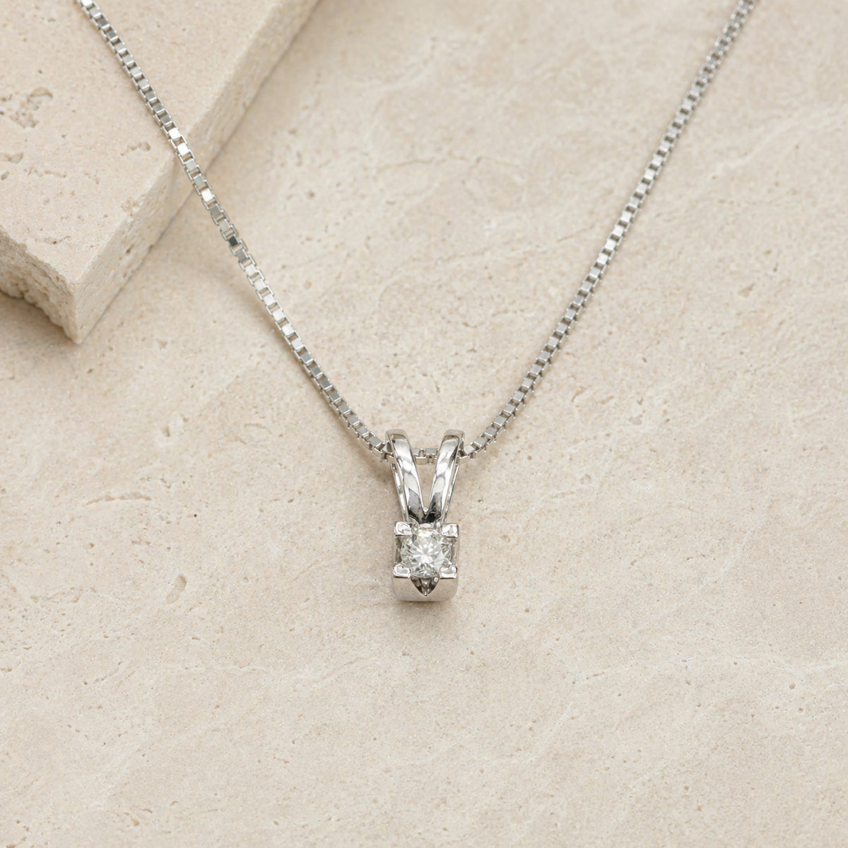 Scrouples - Kleopatra diamant hvidguld vedhæng w/si 14 kt - Modelnr.: 2136,05