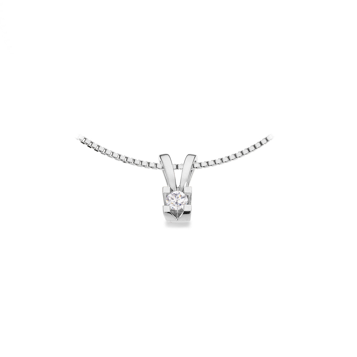 Scrouples - Kleopatra diamant hvidguld vedhæng w/si 14 kt - Modelnr.: 2136,10