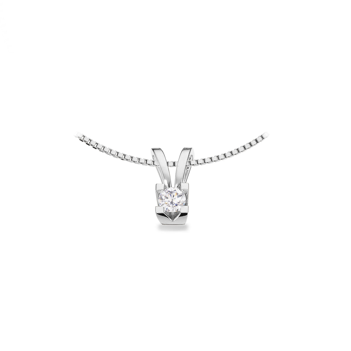 Scrouples - Kleopatra diamant hvidguld vedhæng w/si 14 kt - Modelnr.: 2136,20