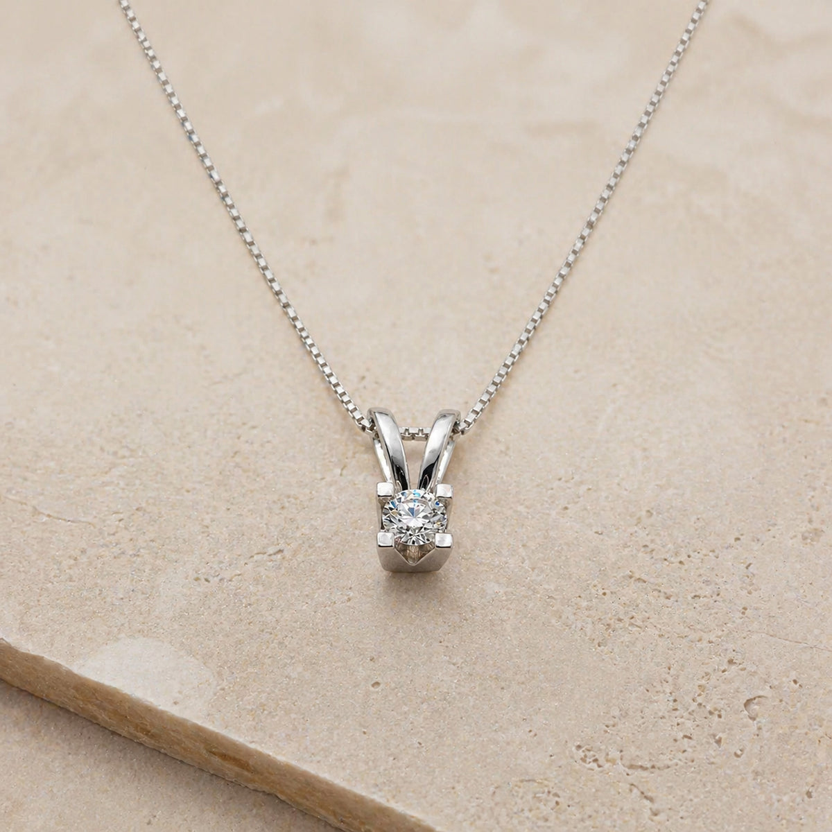 Scrouples - Kleopatra diamant hvidguld vedhæng w/si 14 kt - Modelnr.: 2136,20