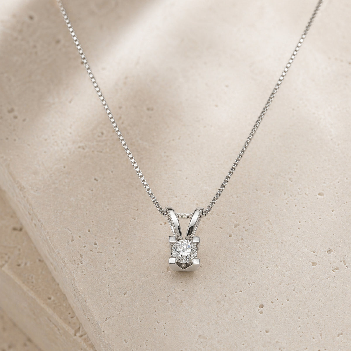 Scrouples - Kleopatra diamant hvidguld vedhæng w/si 14 kt - Modelnr.: 2136,25