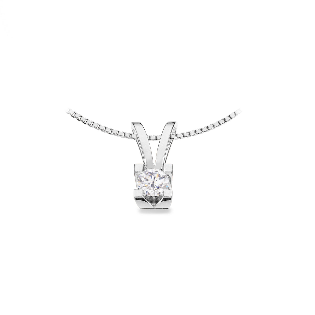 Scrouples - Kleopatra diamant hvidguld vedhæng w/si 14 kt - Modelnr.: 2136,40