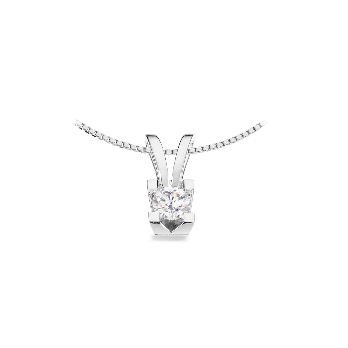 Scrouples - Kleopatra diamant hvidguld vedhæng w/si 14 kt - Modelnr.: 2136,50