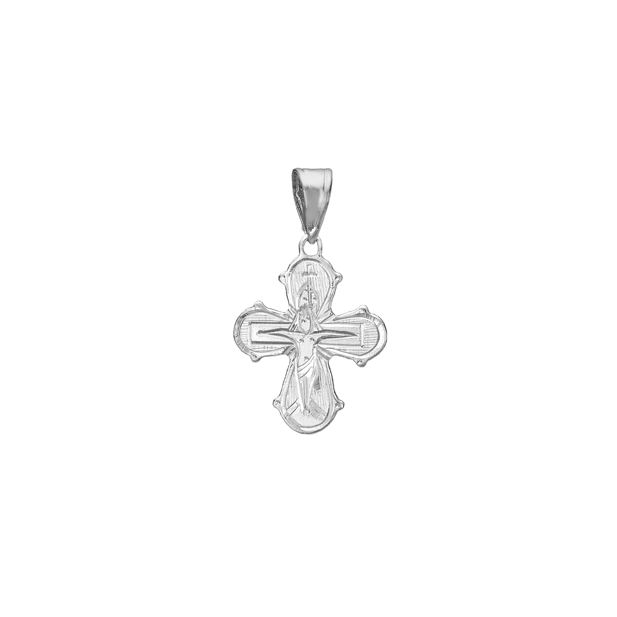 Aagaard Dagmarkors Vedhæng Rhodineret Sterling Sølv 15 x 17,5 mm