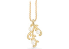 Scrouples - Halskæde - Forgyldt sølv med perler - Model: 239992