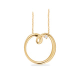 Scrouples-Vedhæng cubic zir. sølv fg. m/kæde-model 242972