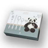 Nordahl Andersen - Rustfrit stål bestik m. panda inkl. bamse - Model: 93002527007
