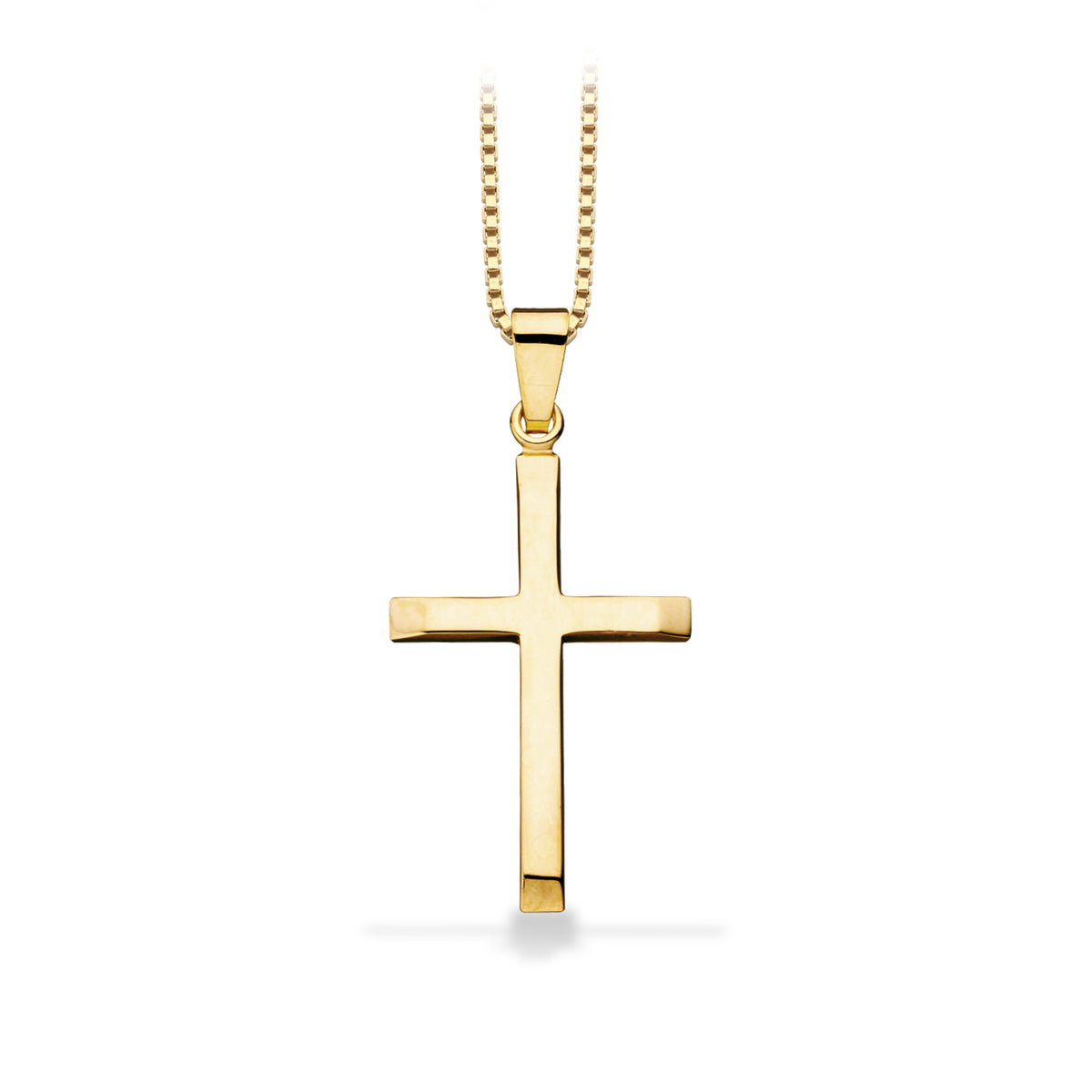 Scrouples - Guld Kors 8 kt. vedhæng, 22 x 19 mm - Modelnr: 26343