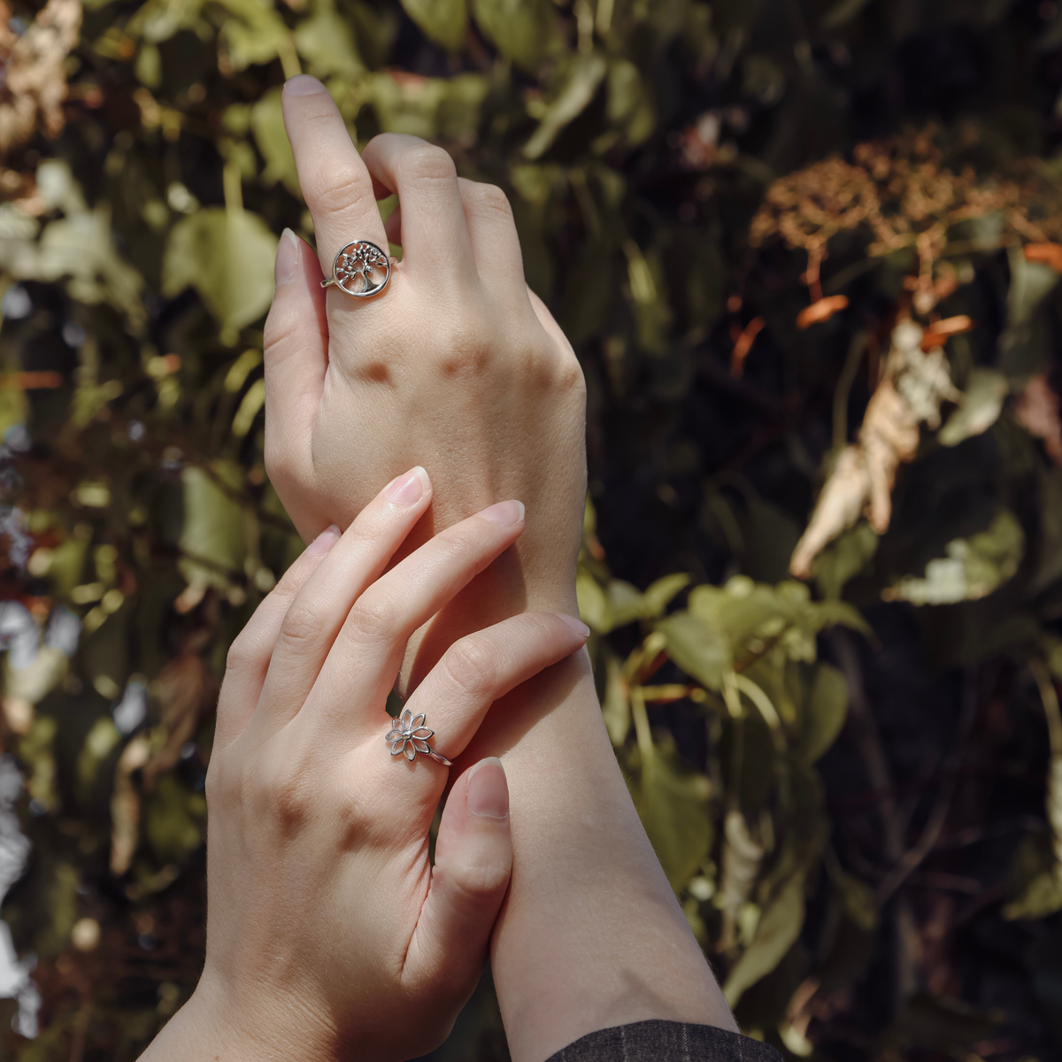 Christina Tree of Life ring i sølv – model 800-3.23.A – billede 2