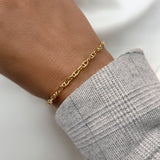 Scrouples-Armbånd sølv fg. 17+2 cm-model 300012A,M