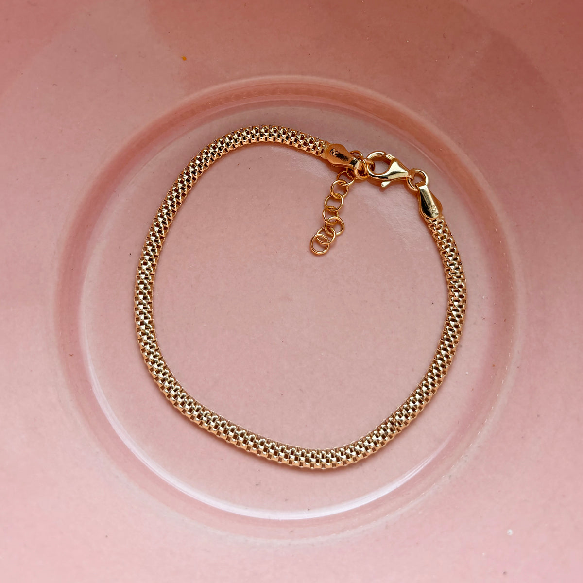 Scrouples - Armbånd forgyldt sølv - Model: 300032A,M