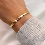 Scrouples -Armbånd hjerter sølv fg. 17+2 cm- Model: 300052A,M
