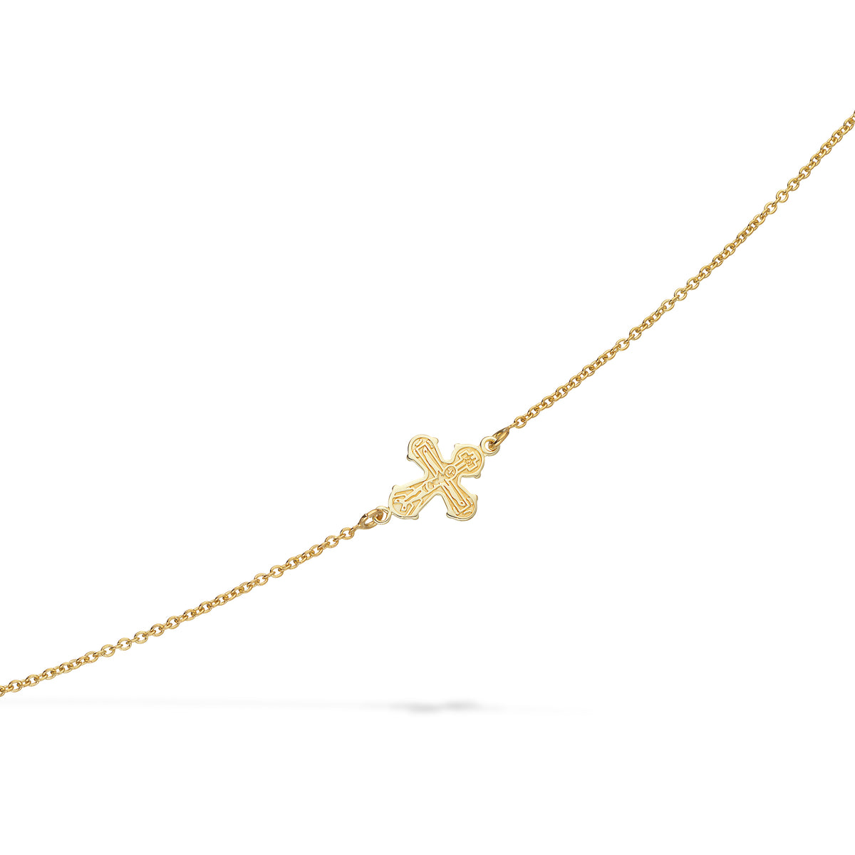 Scrouples -Armbånd Dagmarkors 10 x 13 mm sølv fg.17+2 cm- Model: 300482A,M