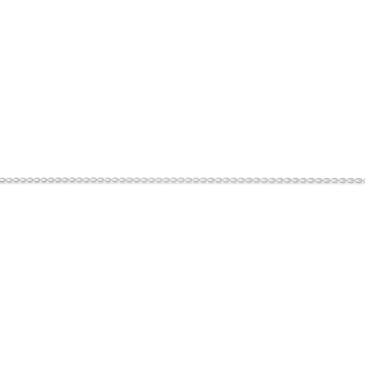 Scrouples -Armbånd ovale kugler sølv rh. 17+2 cm- Model: 300552A,M