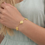 Scrouples -Armbånd poletter sølv fg. 17+2 cm- Model: 300752A,M
