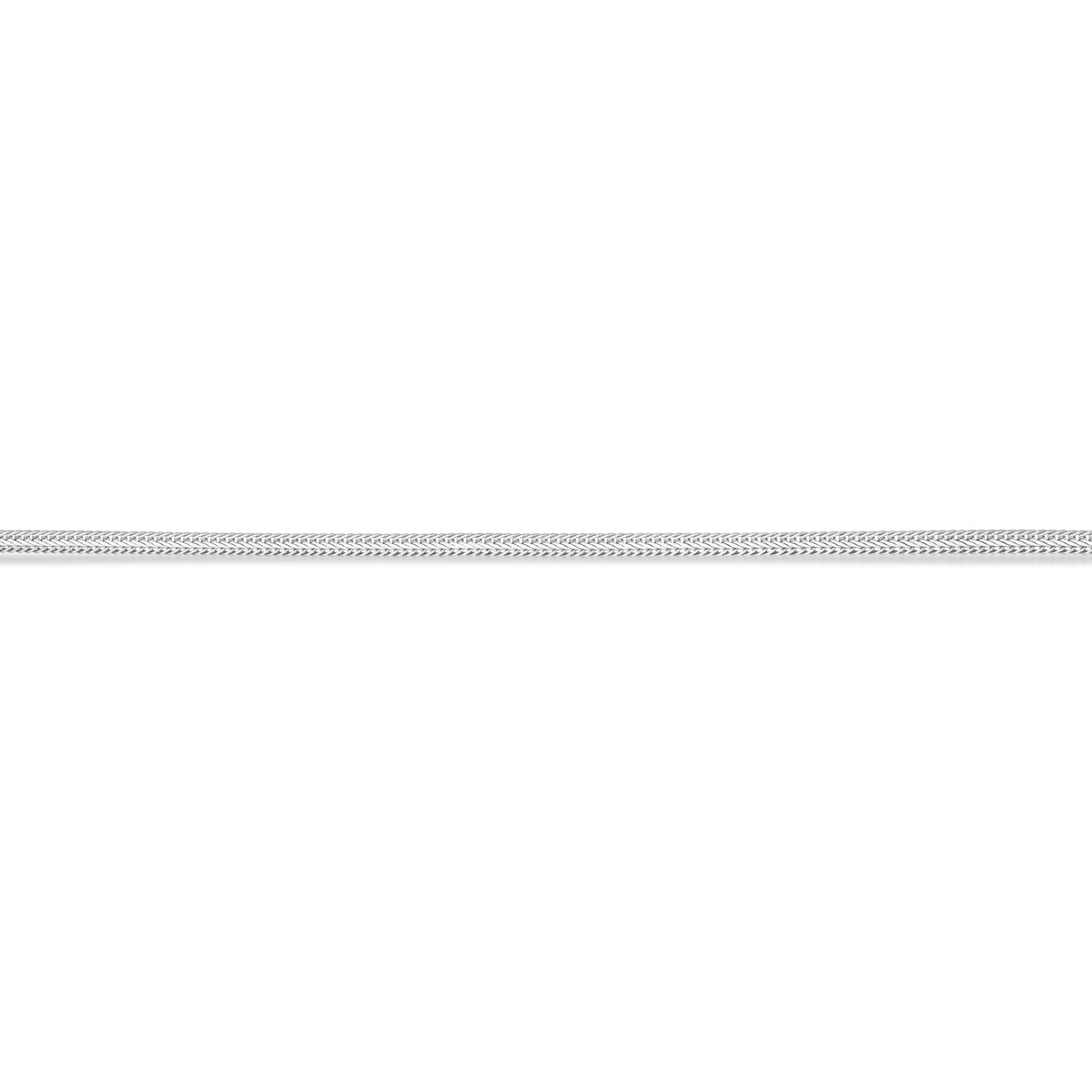 Scrouples -Armbånd flad strik sølv rh. 17+2 cm - Model: 300772A,M