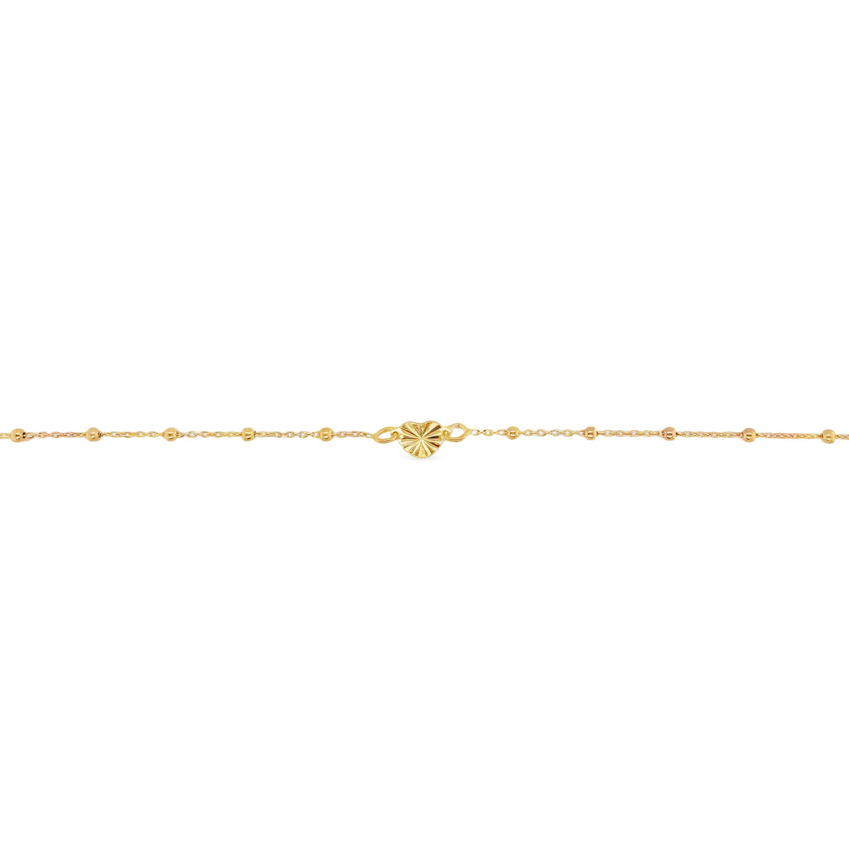 Scrouples-Armbånd plissé hjerte sølv fg. 17+2 cm-model 300862A,M