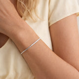 Scrouples-Armbånd sølv rh. 17+2 cm-model 300892A,M