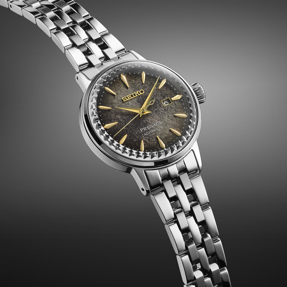 Seiko - LIMITED EDITION - Dameur i rustfrit stål med lænke - Model: SRE015J1
