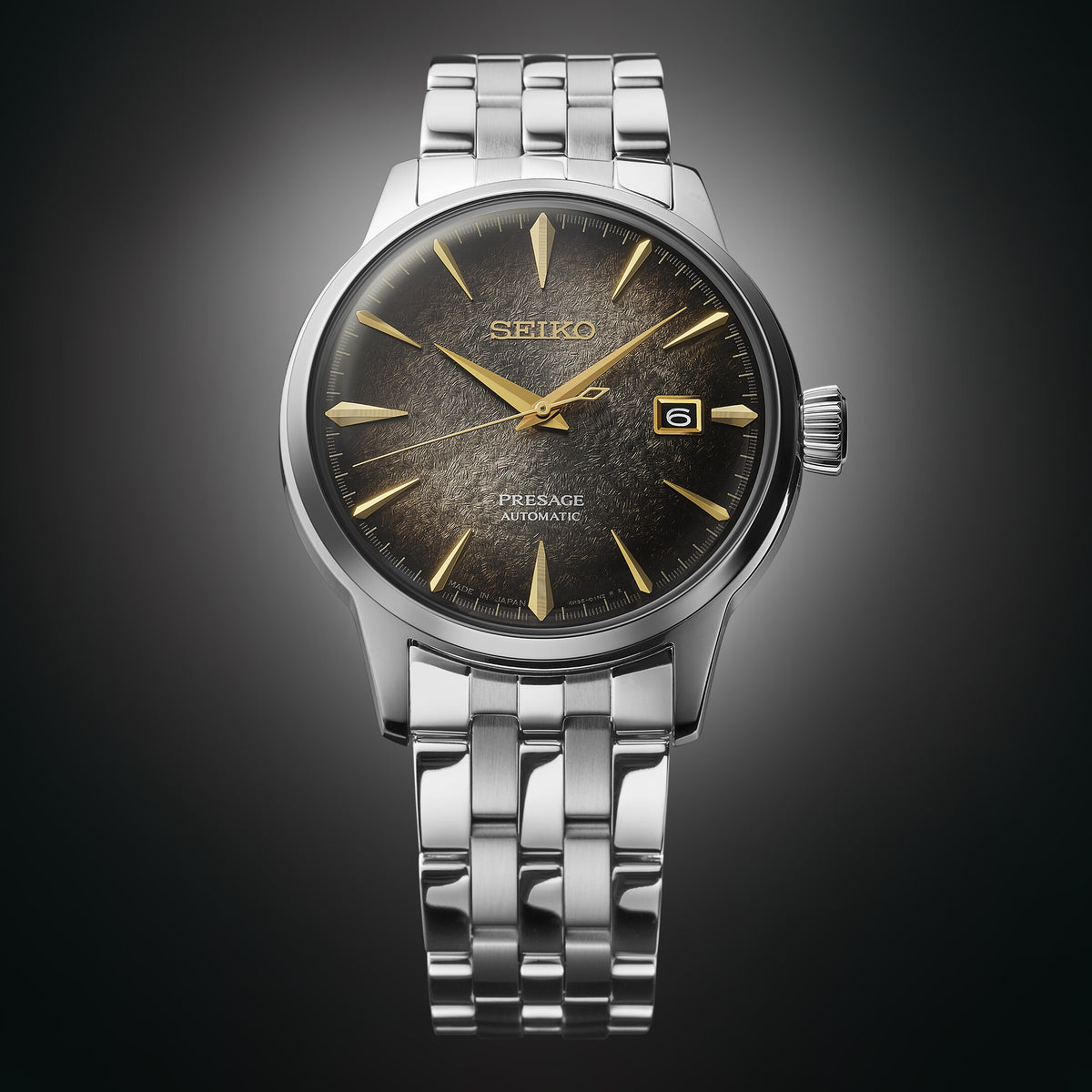 Seiko - LIMITED EDITION - Herreur i rustfrit stål med lænke - Model: SRPK93J1