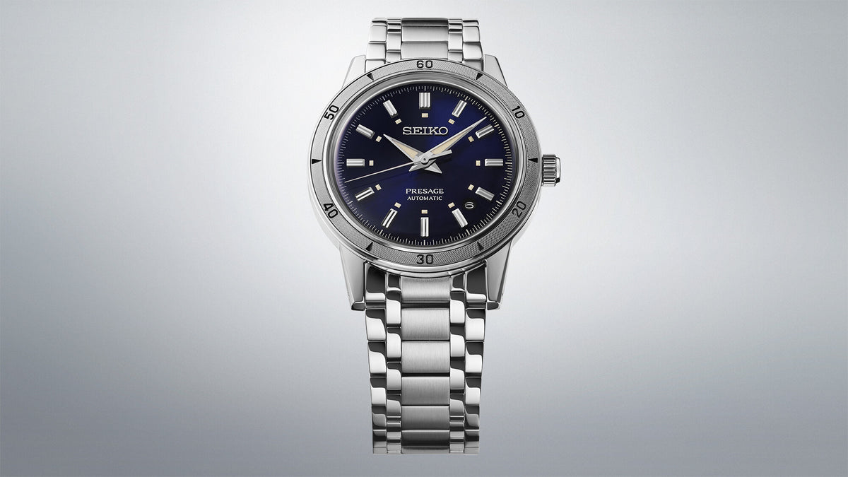 Seiko - Herreur, Presage, Stål med lænke og automatik værk - Model: SRPL07J1