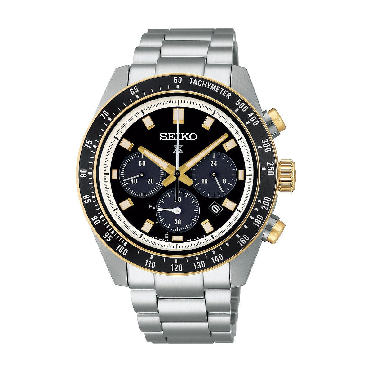 Seiko -  Prospex Solar, stål med sort skive - Model: SSC941P1