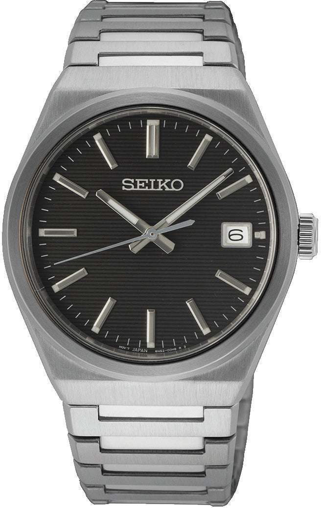 Seiko - Herreur, Stål med lænke - Model: SUR557P1